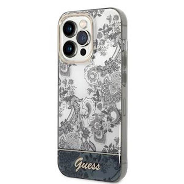 GUESS OVITEK TOILE DE JOUY IPHONE 14 PRO MAX GREY