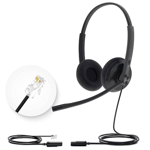 Yealink headset YHS34 LITE DUAL FOR 3RD PARTY